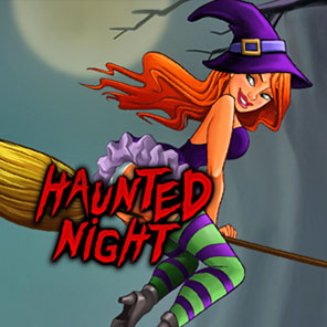 В эмулятор автомата Haunted Night можно поиграть без регистрации без скачивания бесплатно онлайн без смс в демо режиме