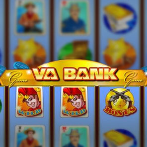 В онлайн-автомат Va-bank мы играем бесплатно без скачивания без регистрации онлайн без смс в демо варианте