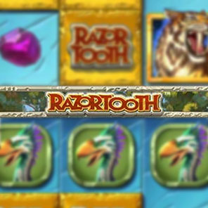 В азартный автомат Razortooth можно сыграть онлайн без скачивания без смс бесплатно без регистрации в варианте демо